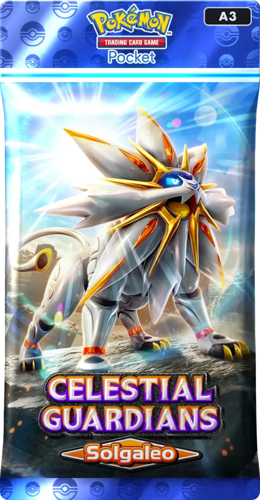 Celestial Guardians: Solgaleo booster pack