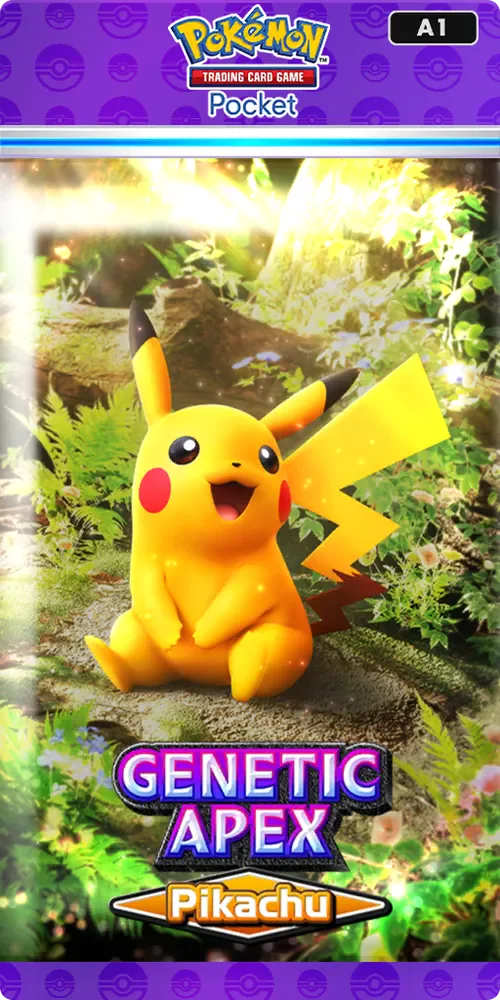 Genetic Apex: Pikachu booster pack