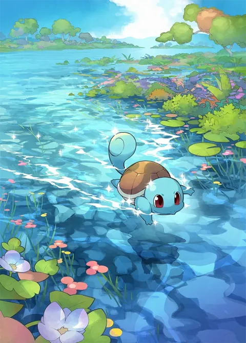Squirtle card art