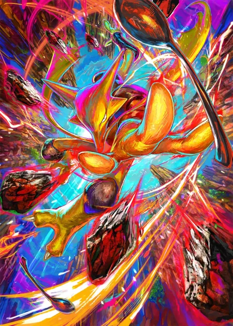 Alakazam card art