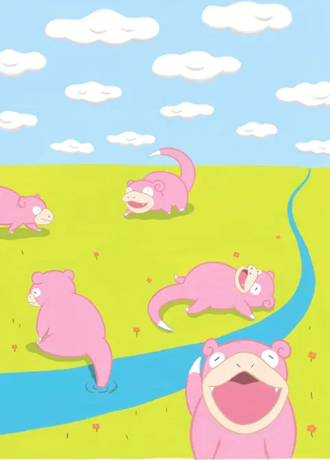 Slowpoke card art