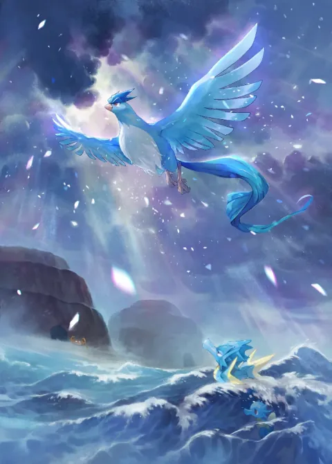Articuno ex card art
