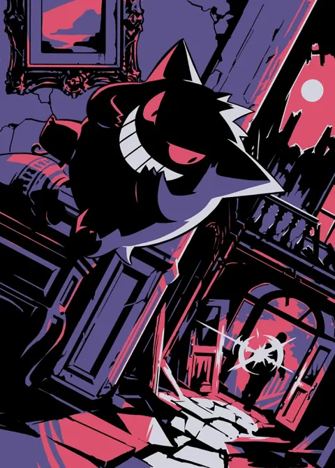 Gengar ex card art