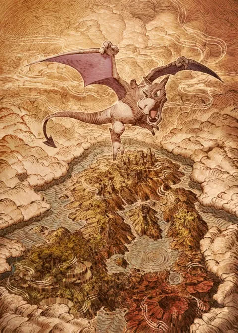 Aerodactyl ex card art