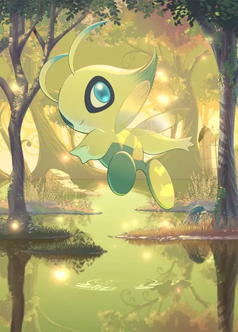 Celebi ex card art