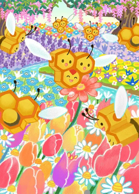 Combee card art