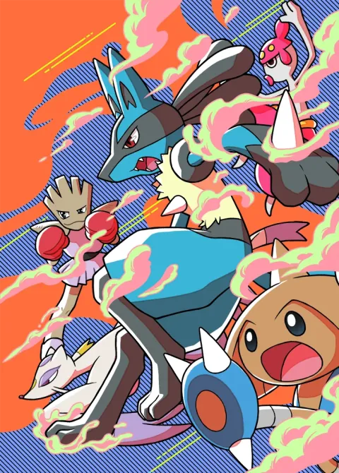 Lucario card art