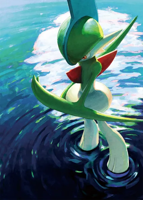Gallade ex card art