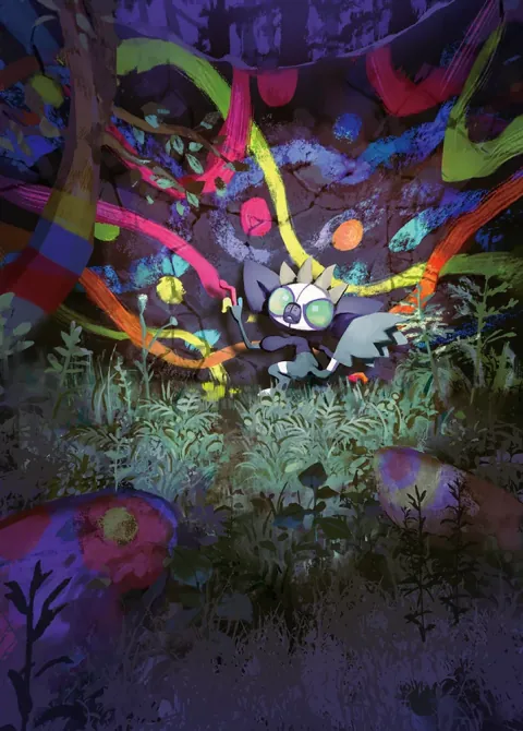 Grafaiai card art from Shining Revelry (#76), Art Rare