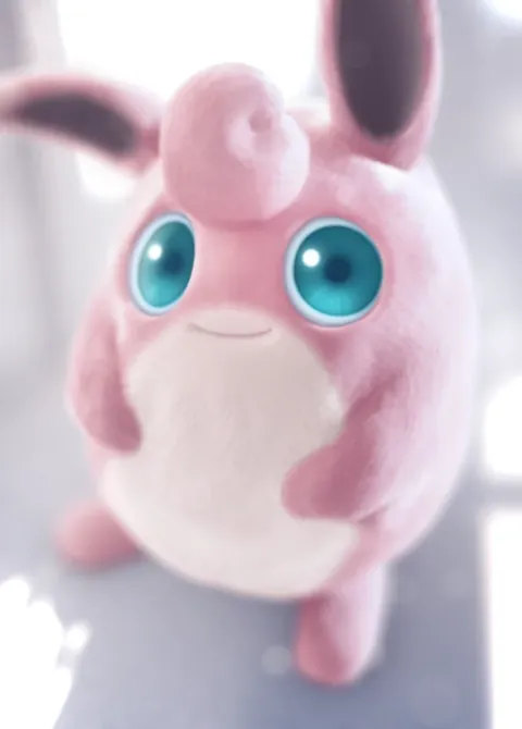 Wigglytuff card art from Shining Revelry (#78), Art Rare