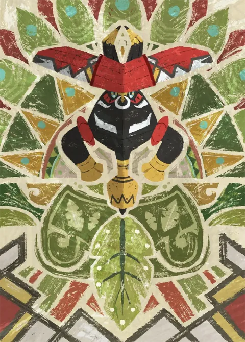 Tapu Bulu card art from Celestial Guardians (#159), Art Rare