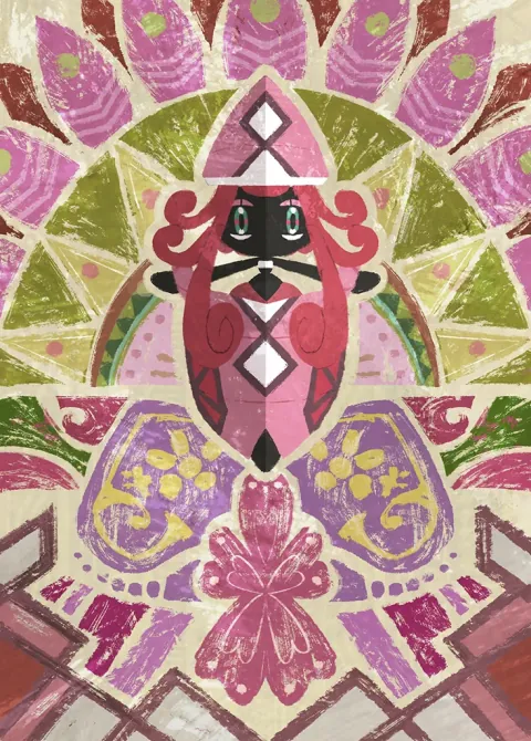 Tapu Lele card art from Celestial Guardians (#170), Art Rare