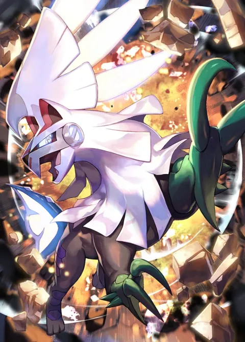 Silvally card art from Extradimensional Crisis (#74), Art Rare