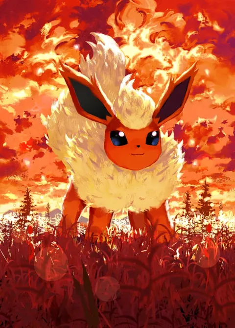 Flareon card art