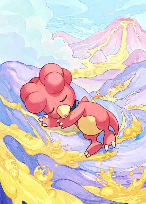 Magby card art