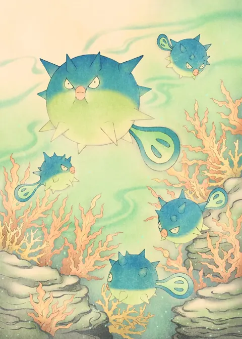 Qwilfish card art