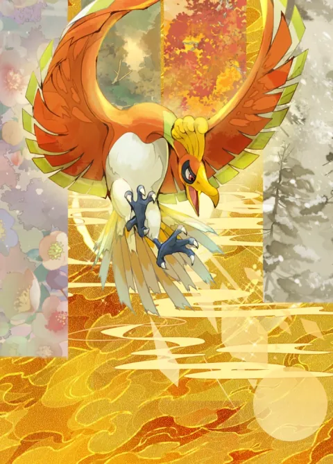 Ho-Oh ex card art