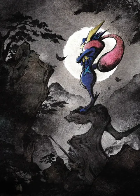 Greninja card art