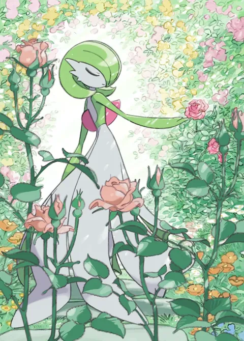 Gardevoir card art