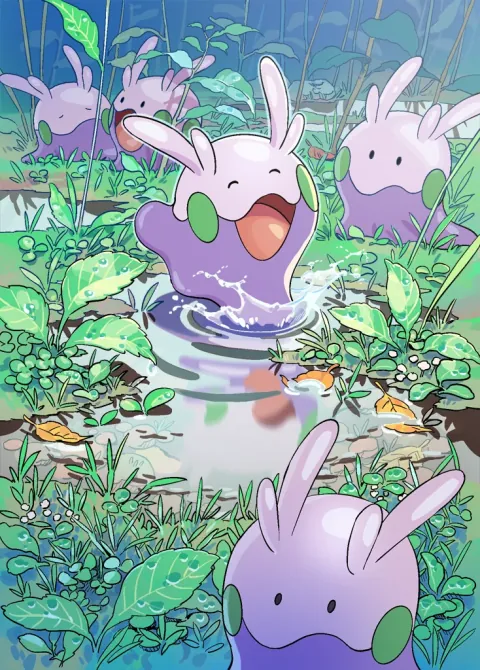 Goomy card art