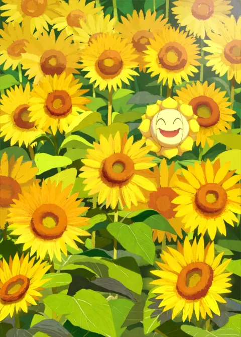 Sunflora card art