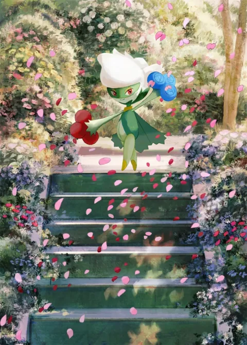 Roserade card art
