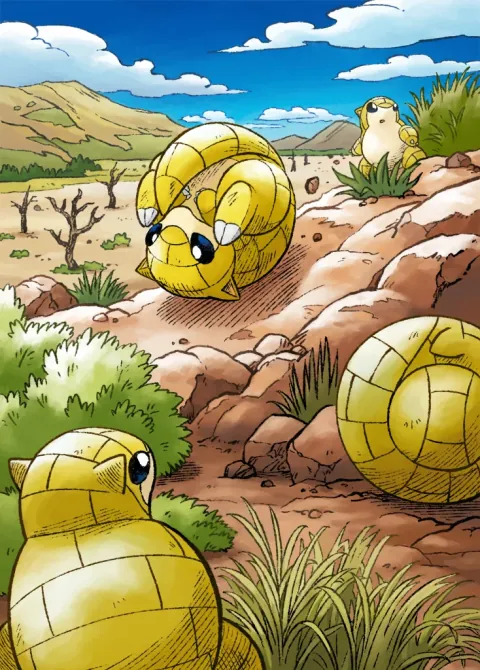 Sandshrew card art
