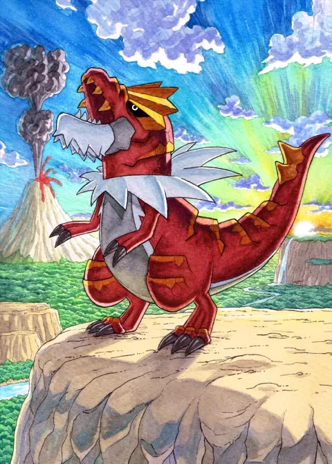 Tyrantrum card art