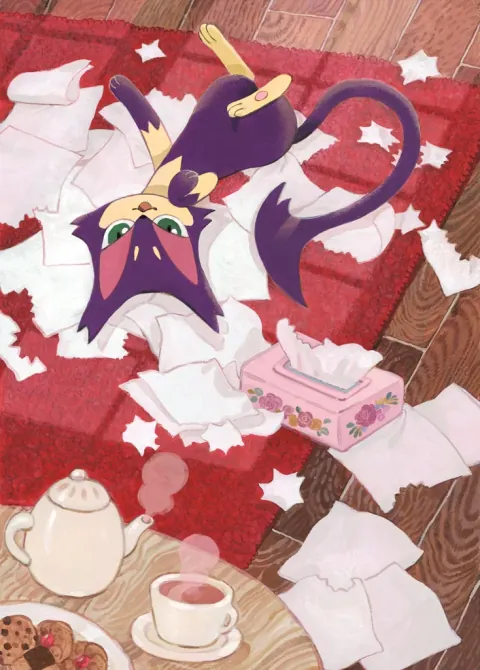 Purrloin card art from Fantastical Parade (#174), Art Rare