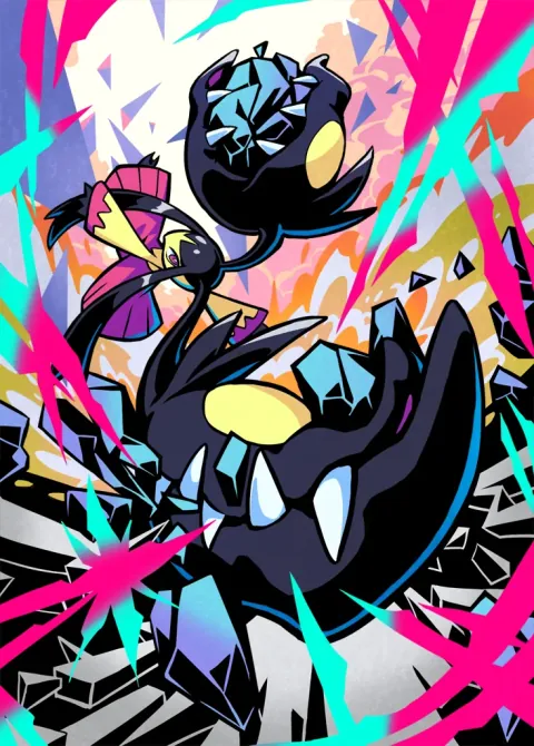 Mega Mawile ex card art from Fantastical Parade (#201), Special Art Rare