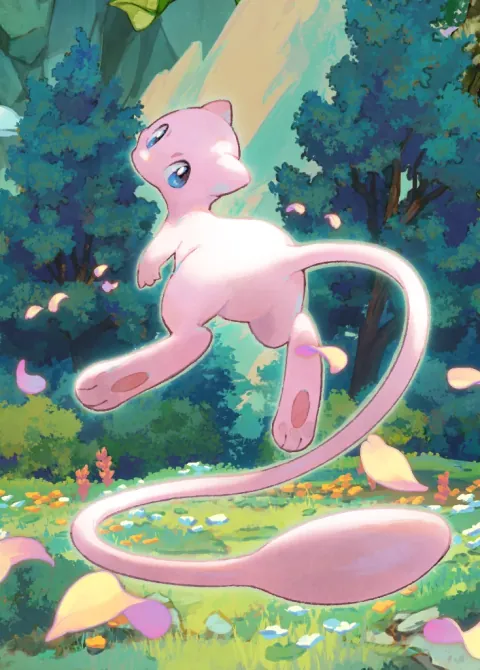Mew card art