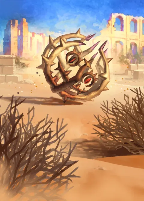 Brambleghast card art from Pulsing Aura (#167), Art Rare
