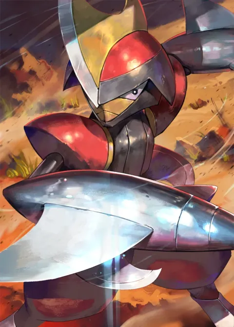Bisharp card art from Pulsing Aura (#176), Art Rare