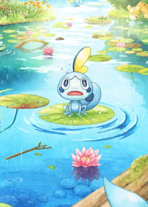 Sobble card art