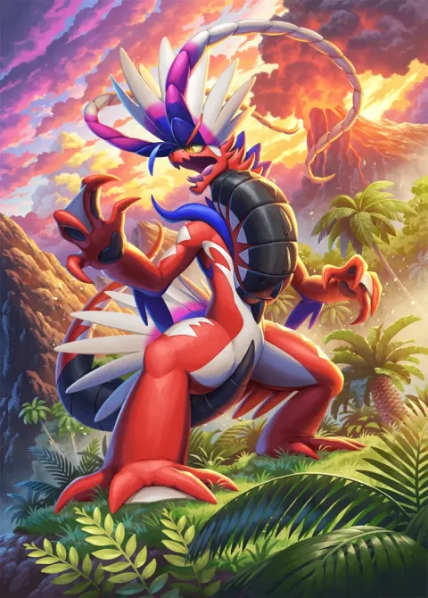 Koraidon ex card art
