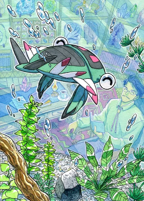 Anorith card art